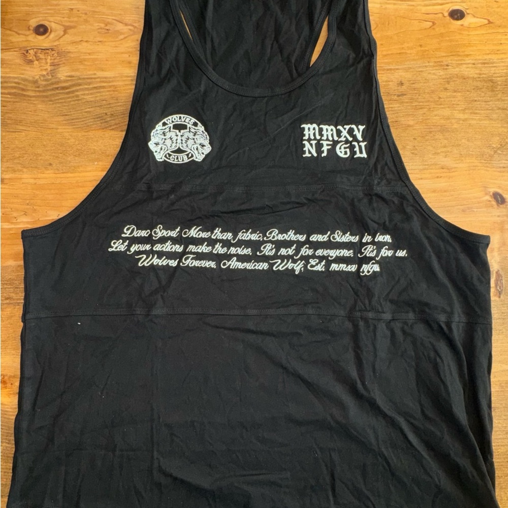 Darc Sport - NO IF MECCA Men's Tank Top Black XL Limited Edition Sleeveless